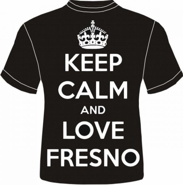 Keep calm and love Fresno- preta