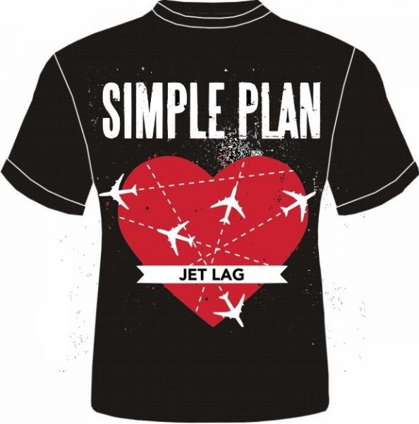 Simple Plan jet lag preta