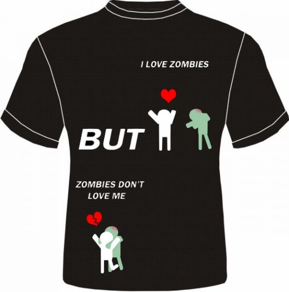 I love zumbi no love  zumbi