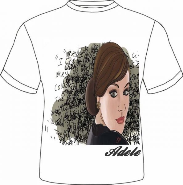 Adele cartoon