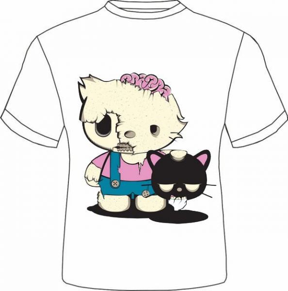 Hello kitty zumbi